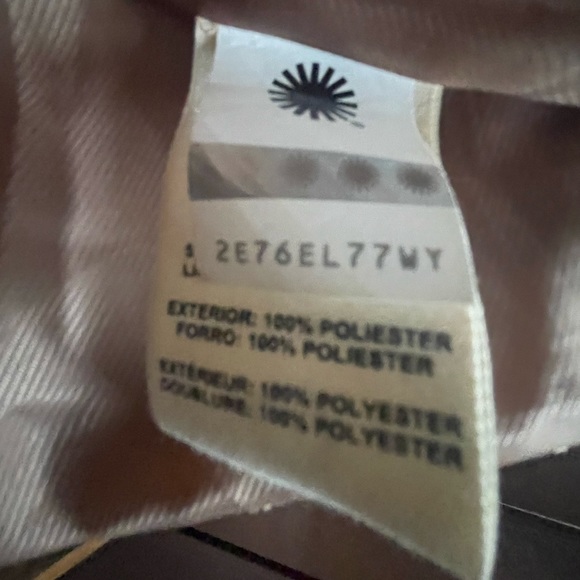 NWOT UGG Charlisse Teddy Bear Long Coat in Camel SZ L - Picture 14 of 14